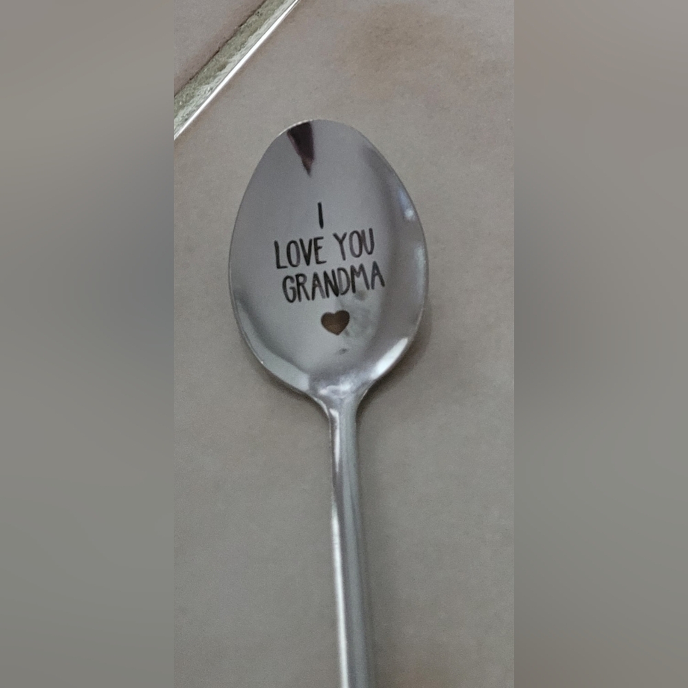 NEW "I love you Grandma" spoon. Tea/coffee/Icecream anything spoon.